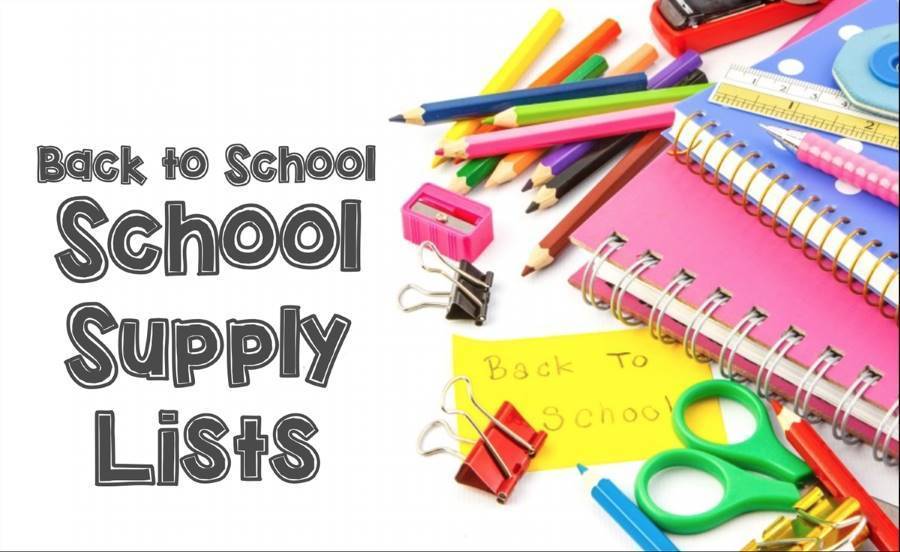 2018-2019 School Supply Lists