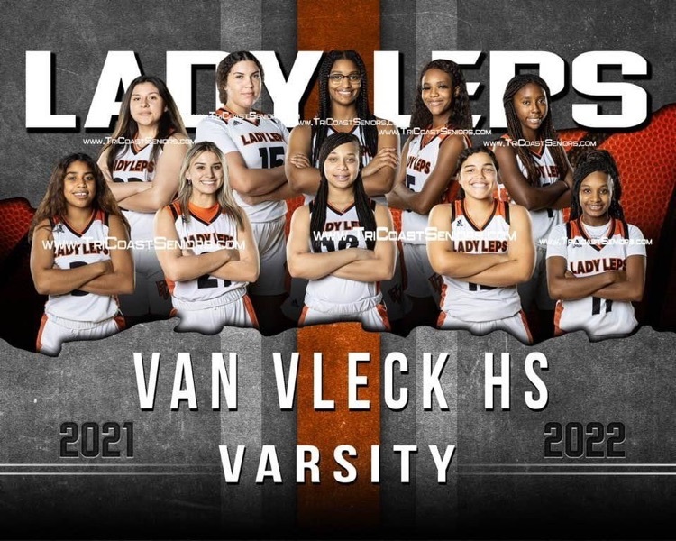 Lady Leps Make UIL Basketball Playoffs Van Vleck High School