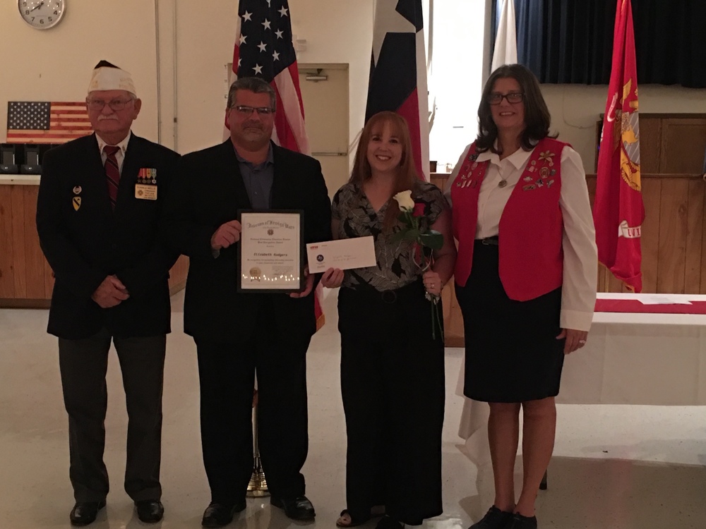 VFW Teacher of the Year Van Vleck High School