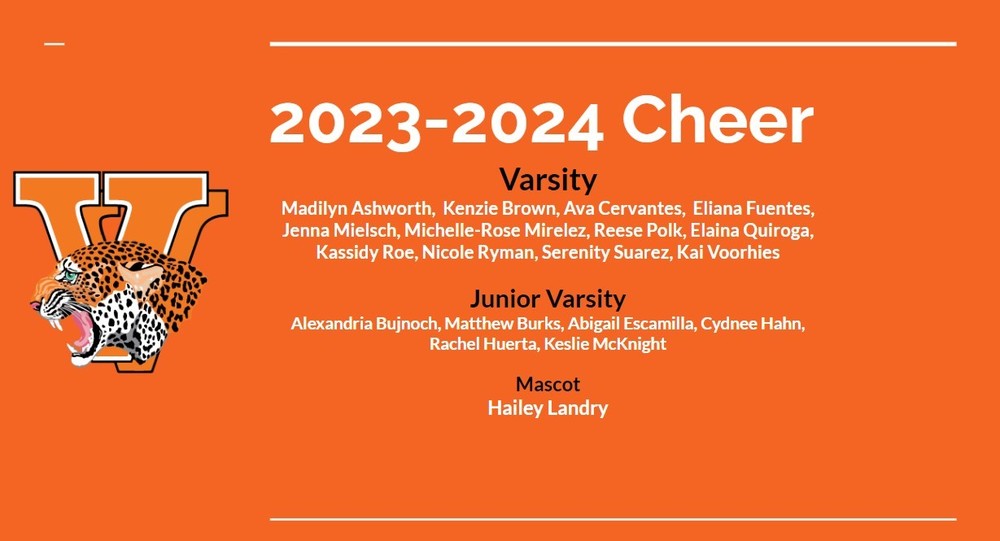 2324 High School Cheer Van Vleck High School