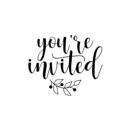 You're Invited