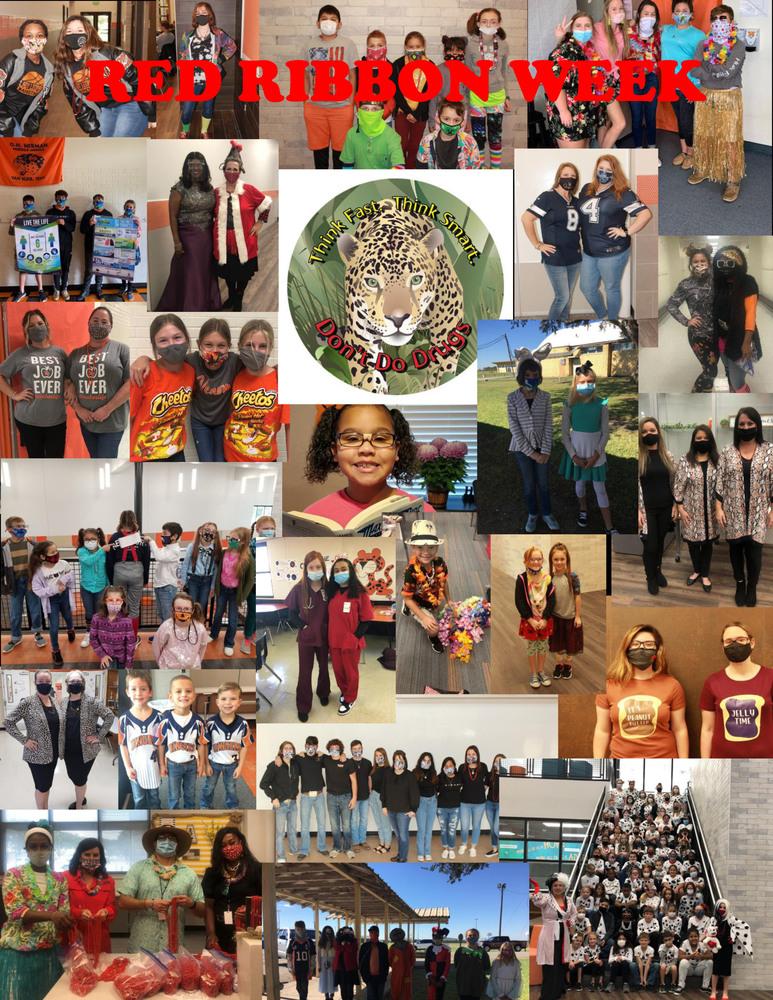 Red Ribbon Week 2020 Celebration at VVISD