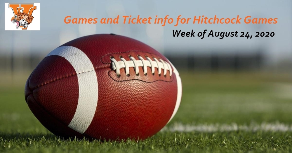 Football Ticket Info for Week of August 24th