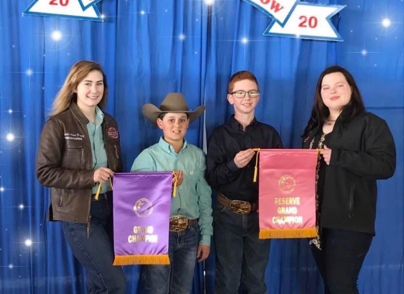 VVISD Students SWEEP the MCFLA Heifer Show - Outstanding!!!