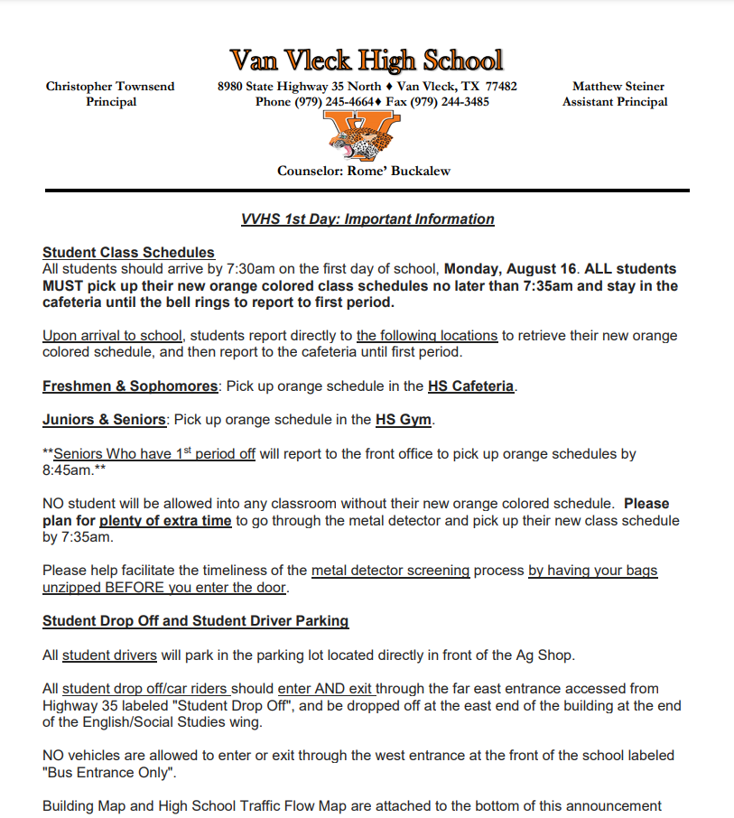 announcement
