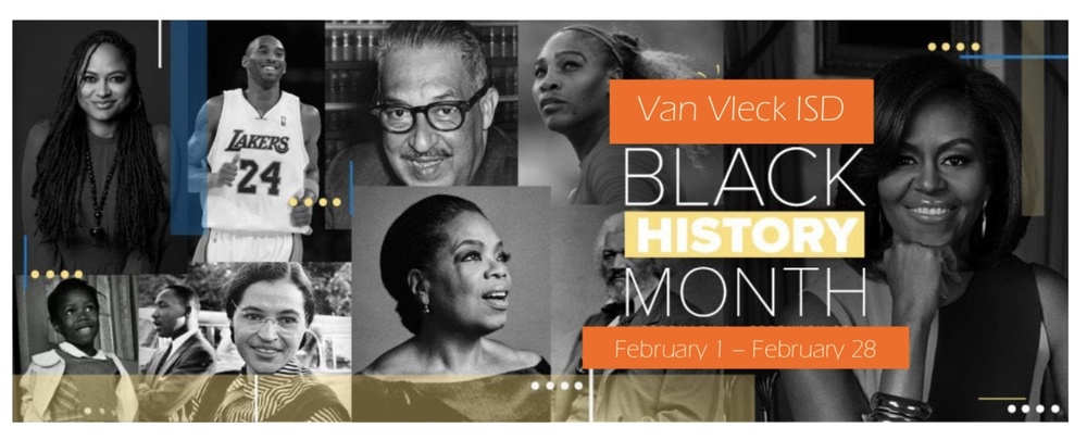 VVISD African American History Month February 1 - February 28