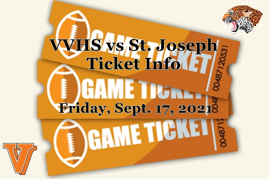 VVHS vs St. Joseph Football Ticket Info.