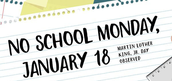 NO School Monday - VVISD To Observe Martin Luther King, Jr. Holiday On Monday, January 18, 2021