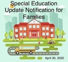 Special Education Update Notification for Families