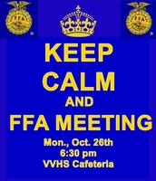 VVHS FFA Meeting