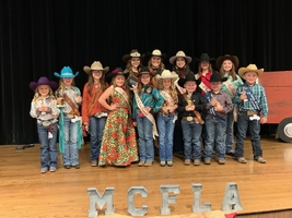 Congratulations To All Our Area Youth Contestants That Competed In The MCFLA Royalty Pageant