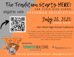 VVHS Freshman Orientation - July 28, 2020
