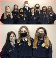 20-21 FFA Officers & Lone Star Degree Recipients