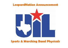Sports & Marching Band Physical Info