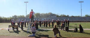 The Mighty Leopard Band Performs at Area Contest