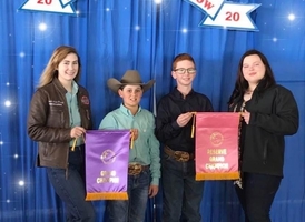 VVISD Students SWEEP the MCFLA Heifer Show - Outstanding!!!