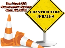 VVISD Construction Update (Sept. 30, 2019)
