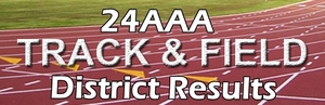 District 24AAA Track & Field Results