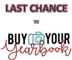 Last Chance To Order Your 2019-2020 Yearbook - It Will Be One To Remember!