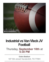 JV Football Tickets for Cobra Stadium